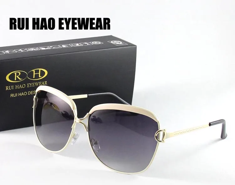 RUI HAO EYEWEAR брендовые Модные женские очки для вождения поляризованные солнцезащитные очки женские солнцезащитные очки UV 8702