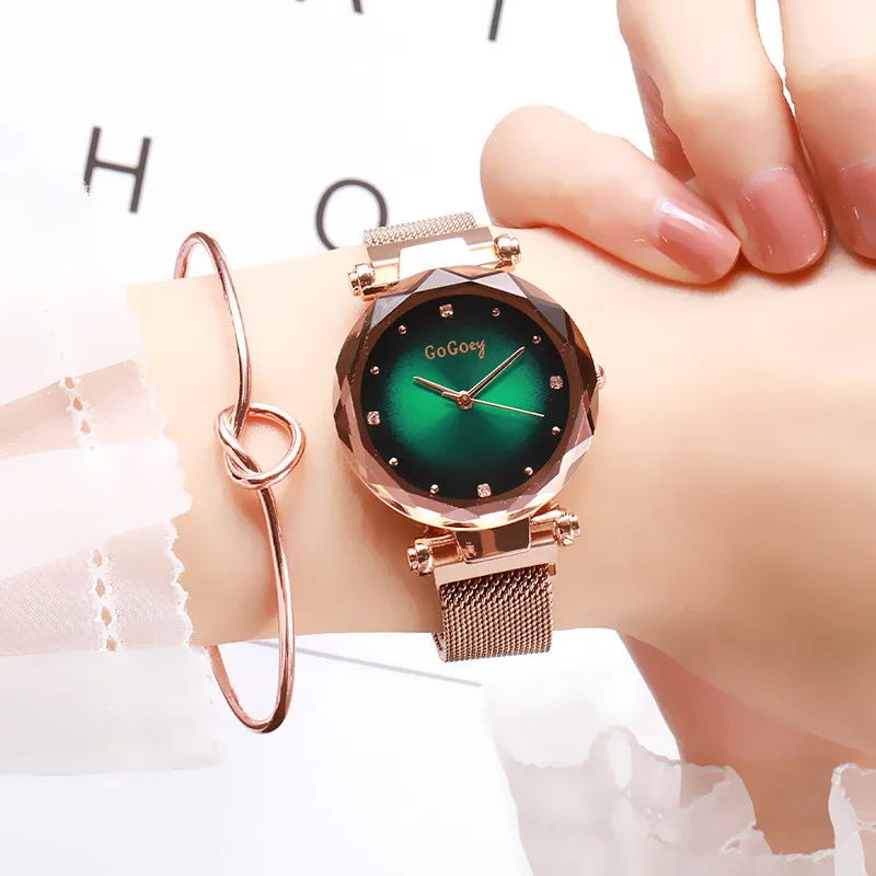 2019 New Arrival Fashion Rose Gold Women Watch Luxury Exquisite Colorful Dial Magnet Buckle Ladies Quartz Wristwatch Female 2019 New Arrival Fashion Rose Gold Women Watch Luxury Exquisite Colorful Dial Magnet Buckle Ladies Quartz Wristwatch Female