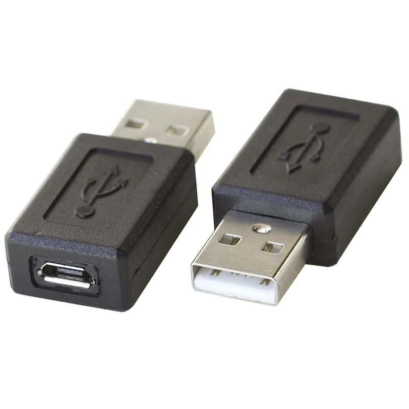 USB Male to Micro USB Female  Adapter Connector USB Female Device Change into Micro USB2.0 Female One Piece