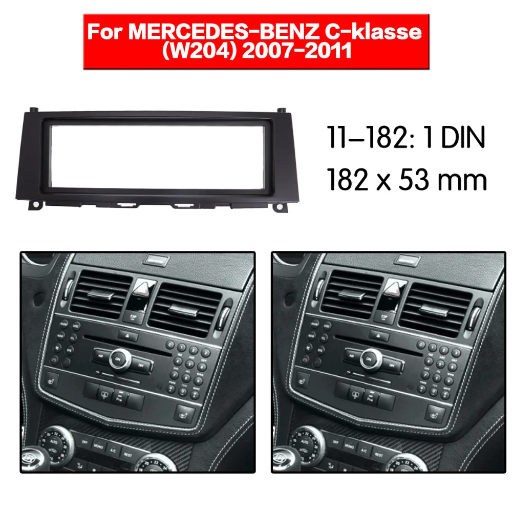 Mercedes Sprinter stereo radio Facia Fascia adapter panel plate trim CD surround