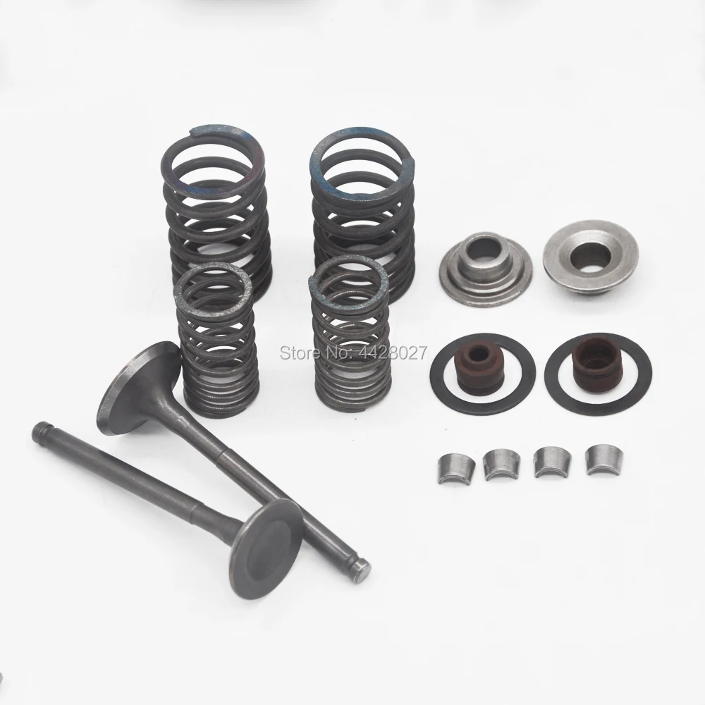 

Scooter Engine Valve assembly Set Intake & Exhaust GY6 125cc 152QMI ATV Gokart Roketa bike