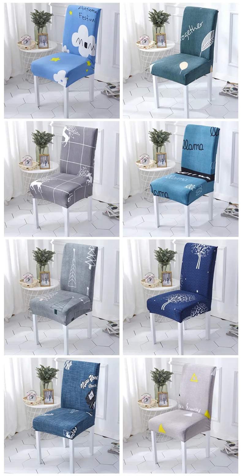 Синие чехлы на кресла стрейч упругое сиденье чехлы для стульев Чехлы для ресторанов и банкетов домашнее украшение гостиницы