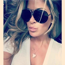 Дизайн большого бренда, авиационные солнцезащитные очки для мужчин, модные очки, зеркальные женские солнцезащитные очки для женщин, очки Ким Кардашьян