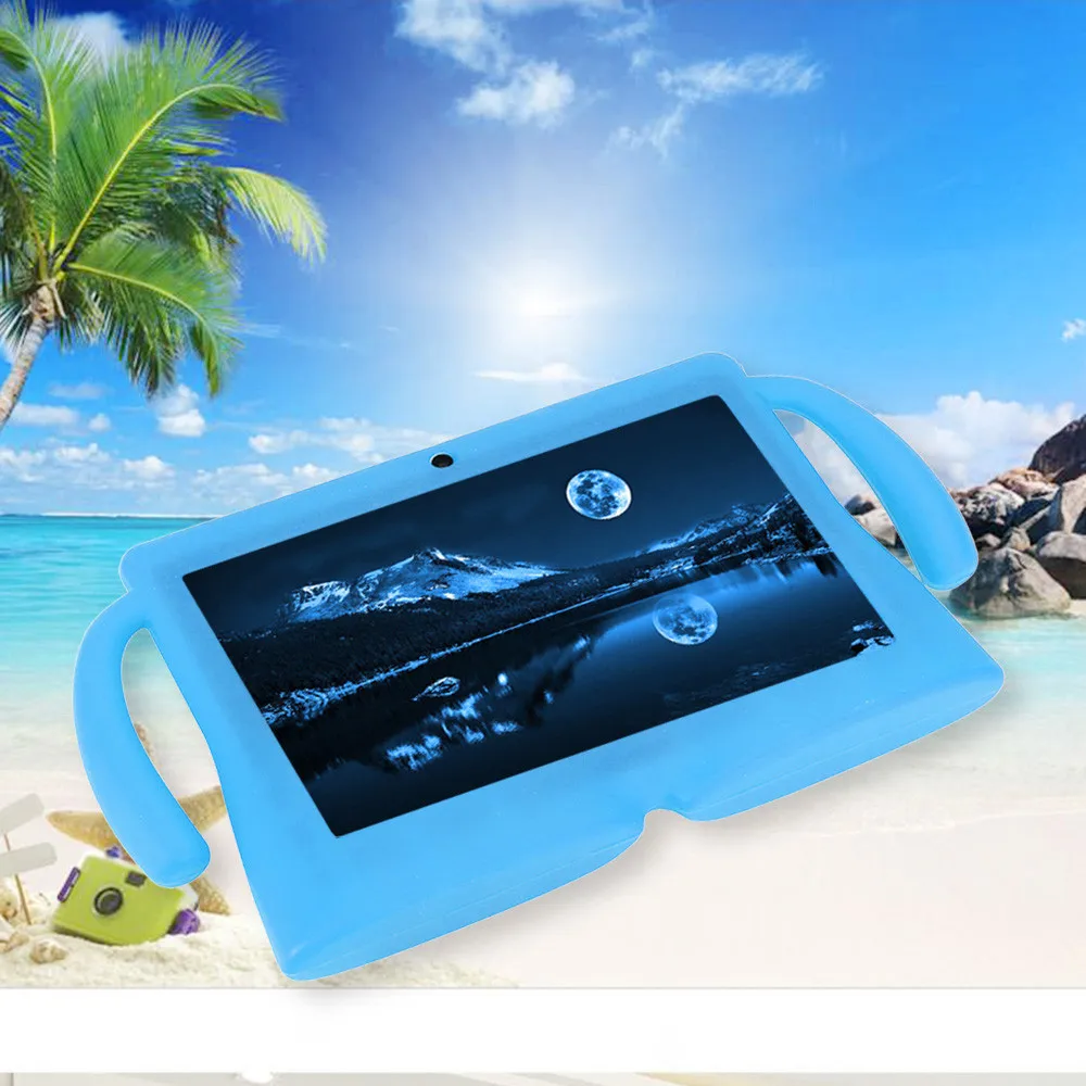 Универсальный из силиконового геля, защитный задний Чехол-крышка защитит ваш планшет от ударов, пыли, повреждений, 7-дюймовый планшетный ПК с системой андроида Q88