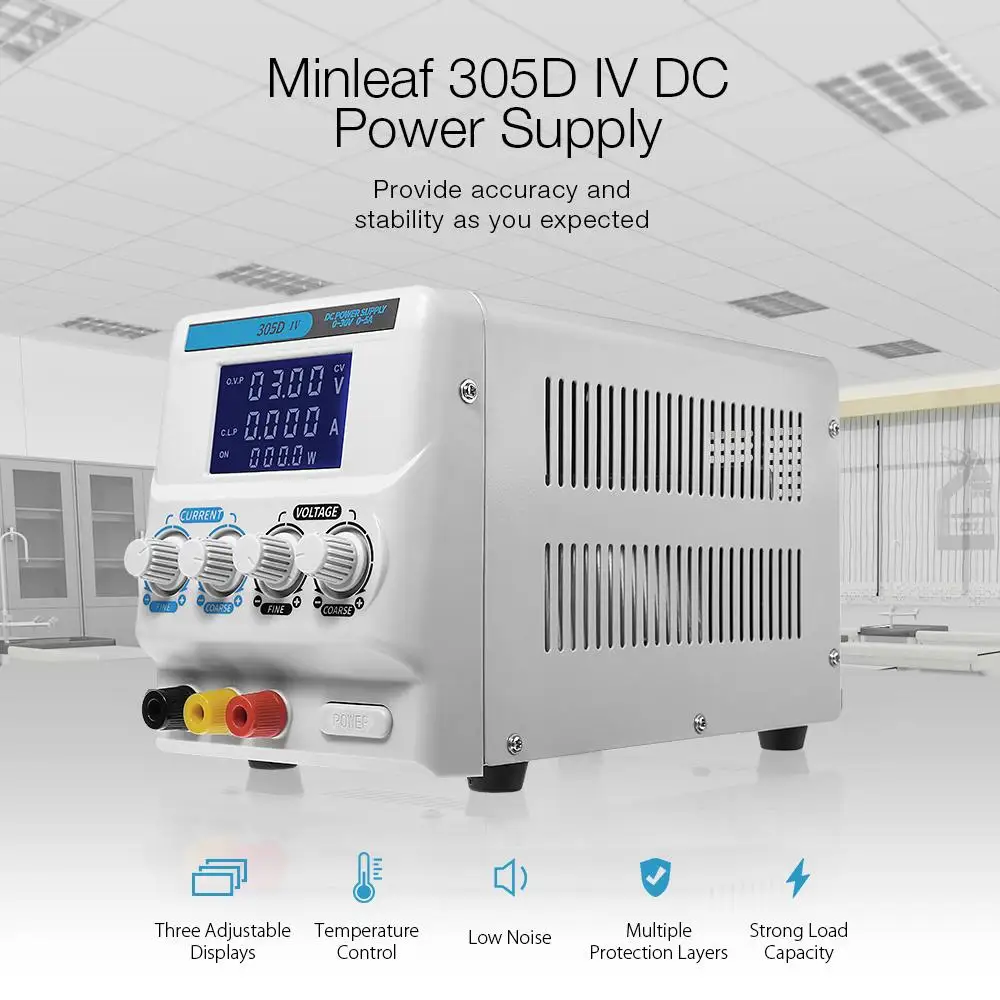 

Mini Adjustable Digital DC power supply 30V 5A Laboratory Switching Power supply 220V-240V Adjustable DC Power Supply