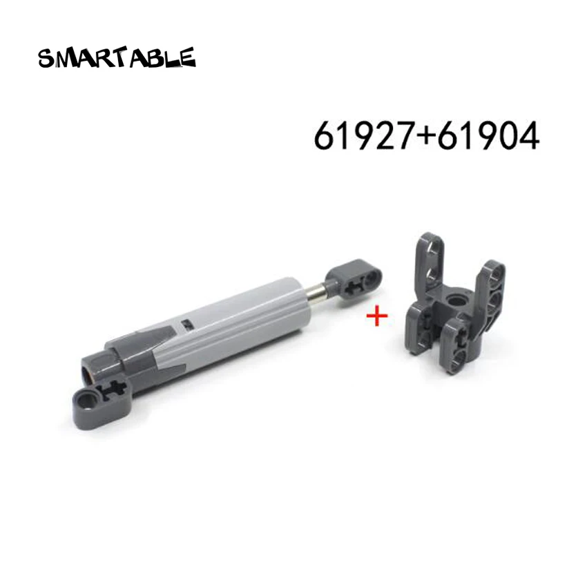 

Smartable Technic Big Push Rode & Head MOC Parts Building Block Toy For Children Compatible technic 61927c01+61904 2pcs/set