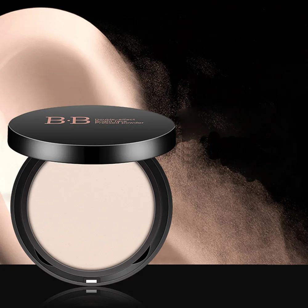 

Powder cake Full Coverage Cream Whitening Brighten Oil-control Foundation Concealer Makeup Silky Smooth Texture face cosmetic