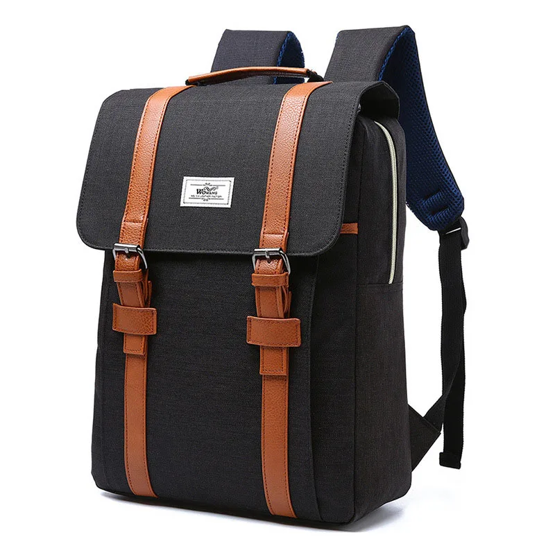 New Men Waterproof Nylon Knapsack Fashion Multifunction Backpack Large