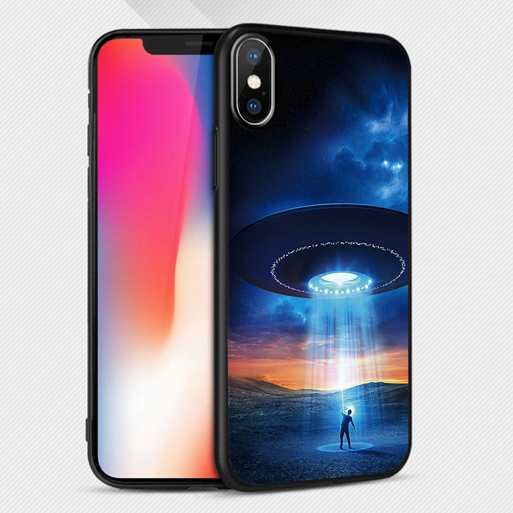 Матовый чехол с красочным рисунком для iPhone XS Max XR 7 6 6S 8 Plus X 5 S силиконовые чехлы