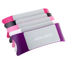 Comfortable Nail Art Pillow Hand Holder Cushion Plastic & Silicone Cushion Nail Arm Rest Manicure Accessories Tool Equipment