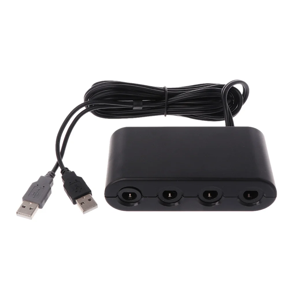 4 порта GC к WIIU PC переключатель для GameCube GC контроллеры USB адаптер конвертер для nintendo WiiU PC игровой аксессуар для NS переключатель