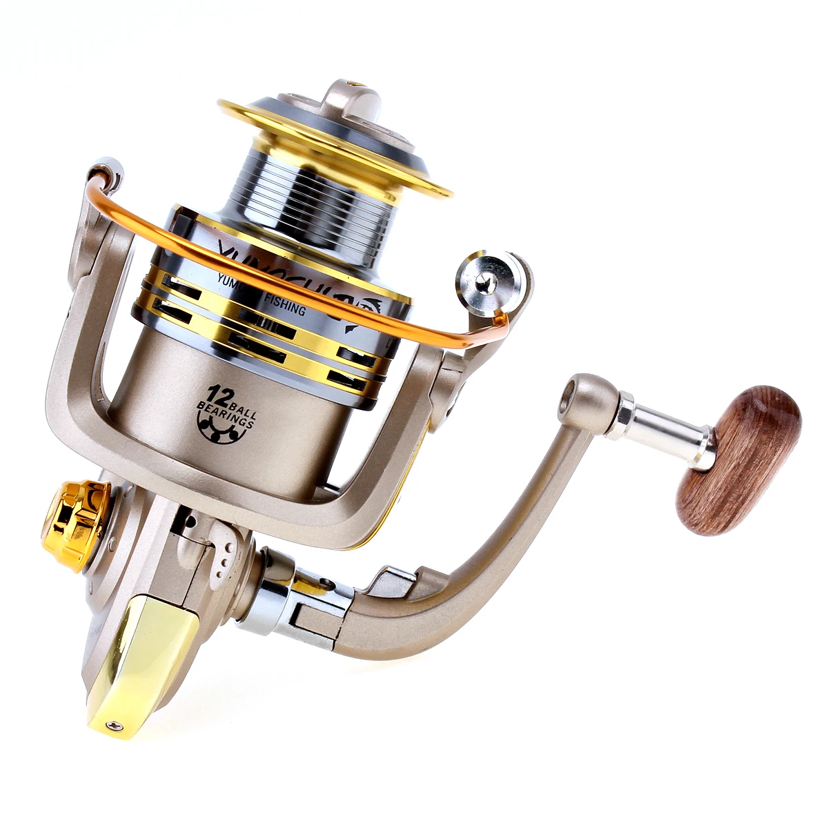 Yumoshi Fishing Spinning Reel 8 Ball Bearings Super Strong fishing reel 5.21 3000 5000 Series