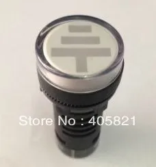 

LED earthing position pilot lamp AD16-22W/N 22MM