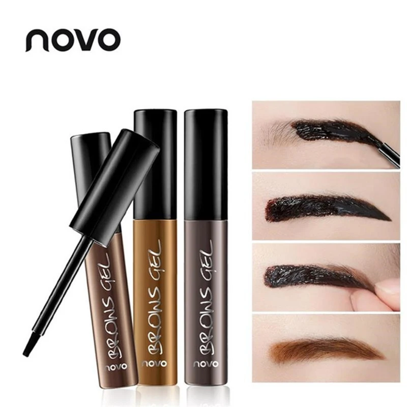 NOVO Brand Peel Off Dye Eyebrow Wax Paint Tint My font b Eye b font Brow