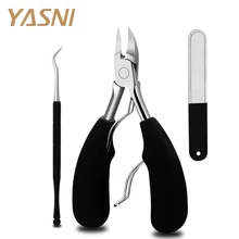 3 шт. пилочка для вросших пальцев ног триммер для омертвевшей кожи кусачки для удаления омертвевшей кожи Педикюр инструмент для ухода NT104