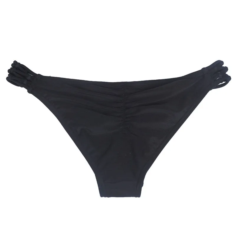 sexy thong bikini swimwear women thong bathing suits beach wear black