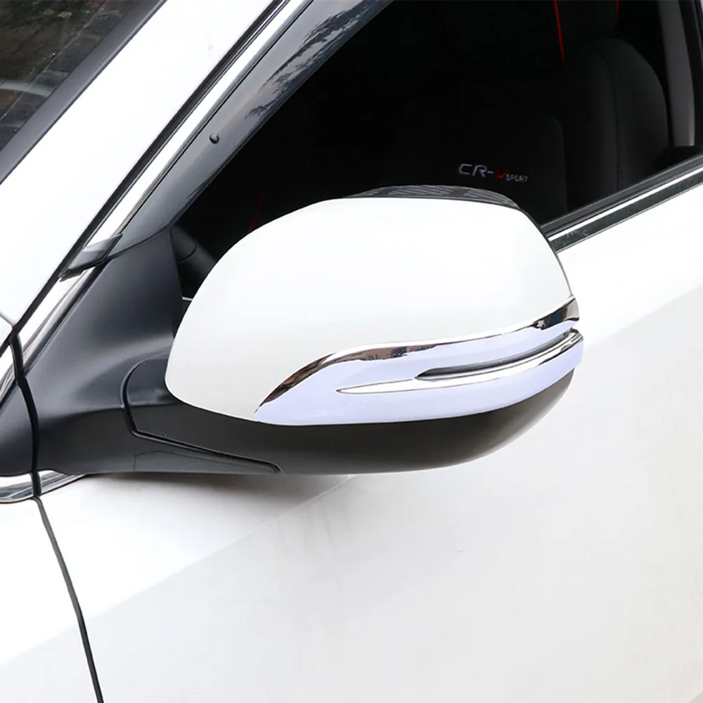 Хромированное боковое зеркало заднего вида защита молдинг гарнир для Honda CR V CRV 2017