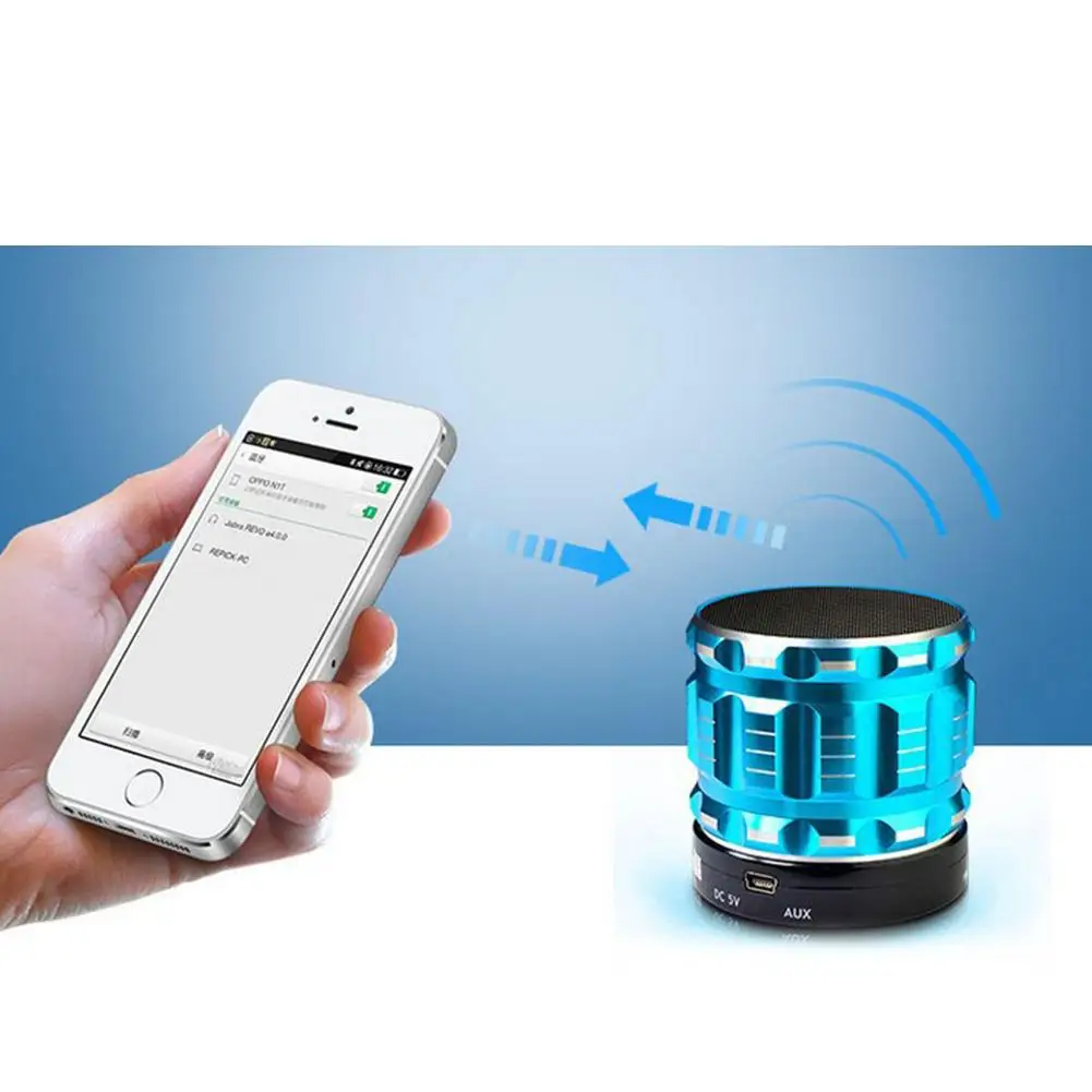 Bluetooth динамик металлический портативный динамик для открытого воздуха высокое качество стерео беспроводной мини Bluetooth динамик для мобильного телефона планшет