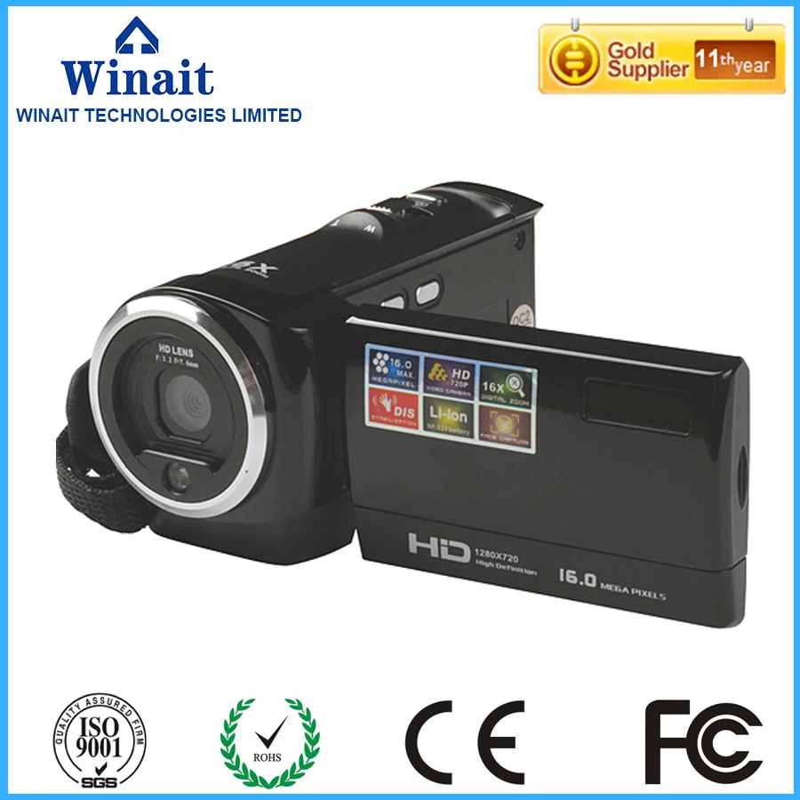 portable mini type and home use with 720 HD Digital Video Camera free shipping