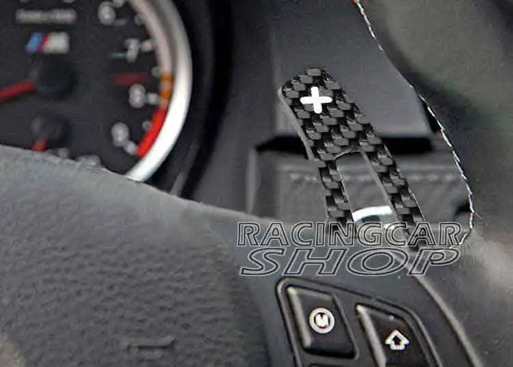 CARBON FIBER SHIFT PADDLE shifter Paddles for BMW E9X M3 E90 E92 E93 M3