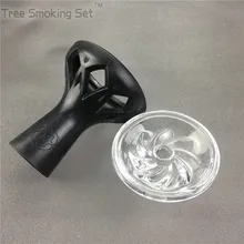 Высокая термостойкость стекла и силикона табачная чаша для кальяна, Шиша, Чича, наргиле аксессуары cachimbass pipa