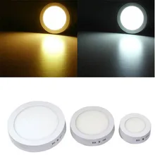 10 шт. 9 Вт 15 Вт 25 Вт светодиодный поверхность потолочный светильник светодиодный светильник вниз световая панель с драйвером 85-265 в теплый белый/холодный белый точечный свет