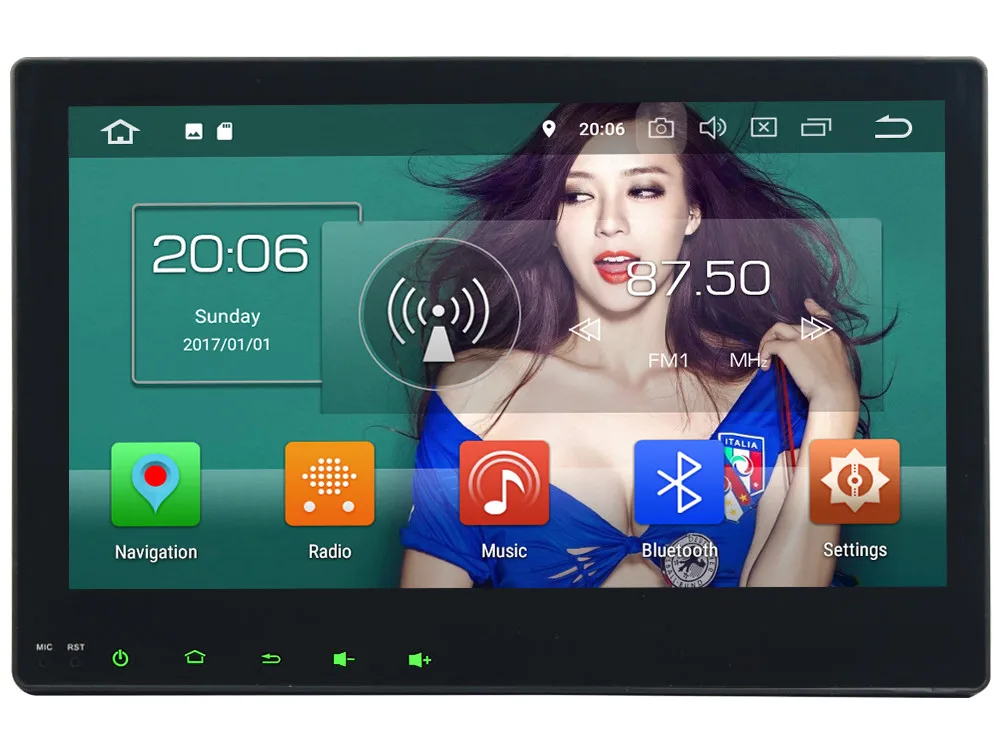 Sale 10.1" IPS Octa Core 4G Android 8.1 4GB RAM 64GB ROM RDS BT Car DVD Player Stereo Radio GPS Glonass For Toyota Hilux 2016-2018 0