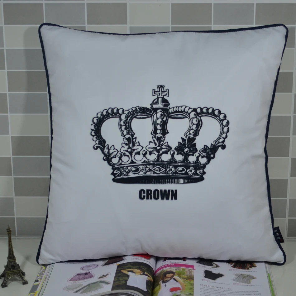 Buy 45*45 CM Decorative Pillowcase Designer White