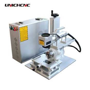 

Good engraving Fiber laser marking machine rotary attachment suppliers with ce