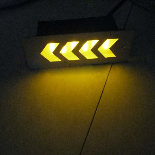 Sinal de Luz Indicação da Seta da Escada de Aço Inoxidável à Prova ao ar Livre Lâmpadas Subterrâneas Led d' Água Ip65 Jardim 3 w - 5 7 Ao ar livre 3 W 5 W