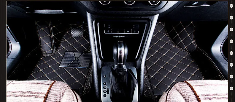 Индивидуальный полный набор автомобильных ковриков+ коврики для багажника для Honda Odyssey 7 8 мест- водонепроницаемые Автомобильные ковры для Odyssey