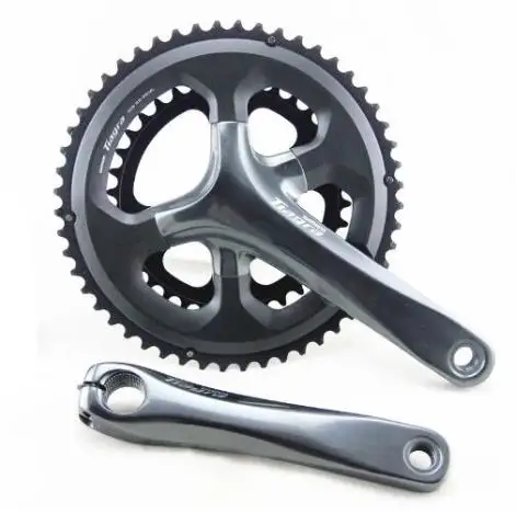 Shimano Tiagra Hollowtech II диаметра окружности болтов (FC 4700 2x10 Speed В переменного тока 50 34 T 52 36