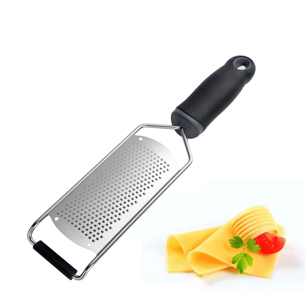 Stainless Steel Lemon Zester Fruit Peeler Cheese Microplane Zester