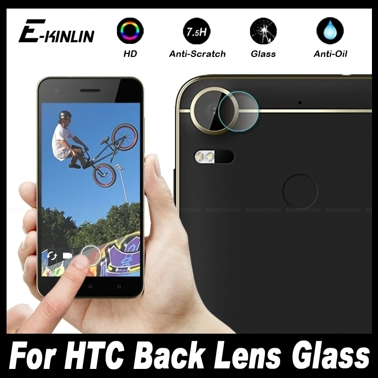 

Back Camera Lens For HTC Desire 10 Pro Evo Bolt Lifestyle U11 Plus Life U Ultra One X10 X9 Tempered Glass Screen Protector Film