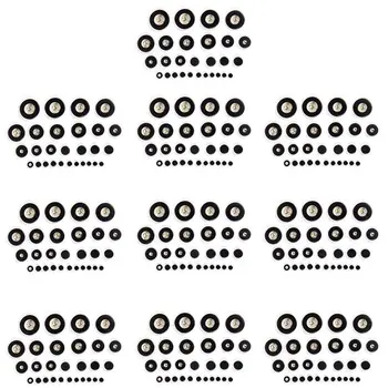 

10 Sets Soprano Saxophone Pads for Sax Parts Replacement One Complete Set