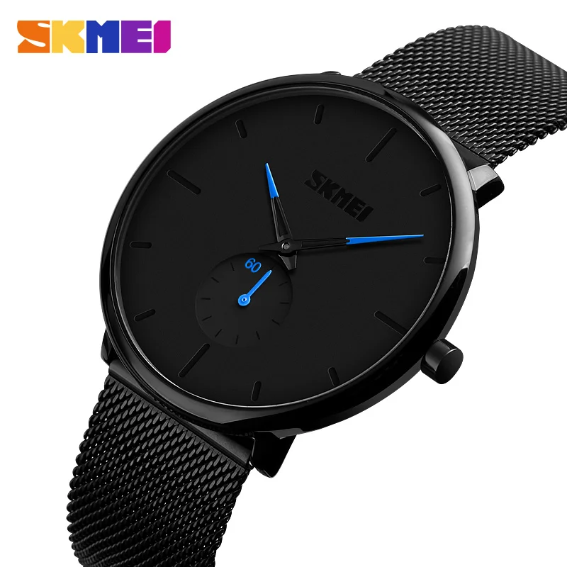 

Skmei Mans Watches Quartz Stainless Steel Luxury Mens Wristwatches Fashion Business Reloj Para Hombre Casual Mannen Horloge