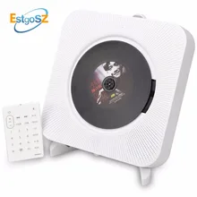 KECAG EStgoSZ cd-плеер настенный Bluetooth портативный домашний аудиоящик с пультом дистанционного управления fm-радио встроенные HiFi колонки MP3