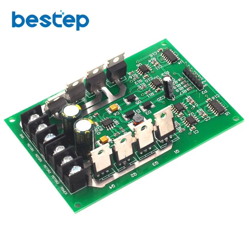 Высокое качество новейший H Bridge двойной двигатель драйвер Модуль платы DC MOSFET IRF3205