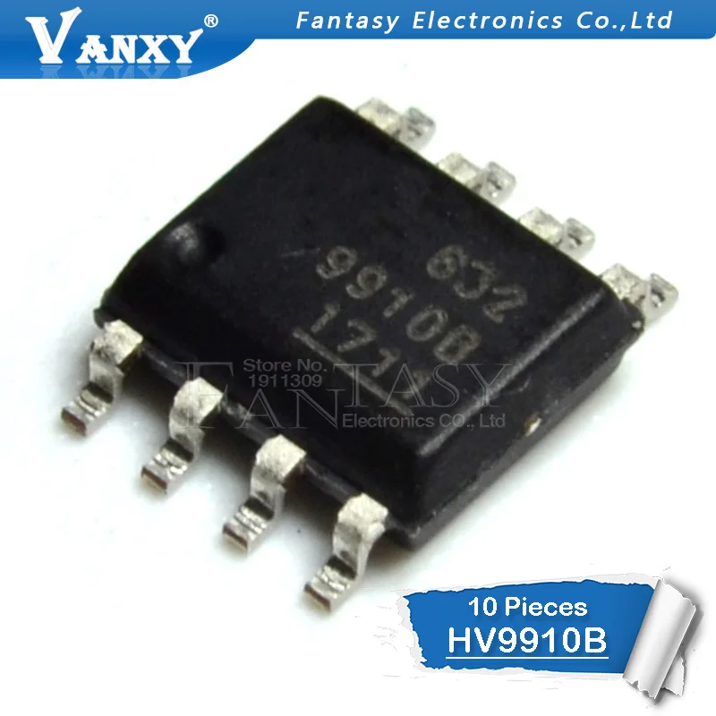 10 шт. HV9910B SOP8 HV9910 SOP 9910B лапками углублением SOP-8 SMD и IC