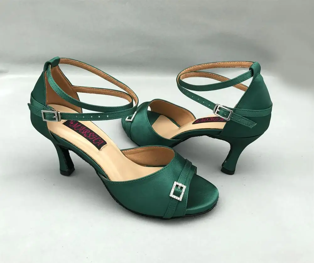 

New Fashional comfortable womens latin dance shoes ballroom salsa shoes tango shoes party shoes with crystal buckle 6245DG