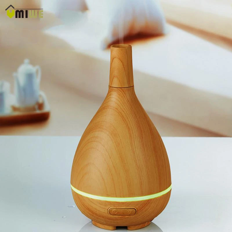

US Plug Aroma Ultrasonic Humidifier Mist Maker Essential Oils For Aromatherapy Diffusers LED Night Lights Humidificador For Home