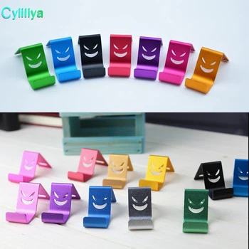 

Cute Portable Metal Stand Holder For Cellphone iPhone 6 Colors 500pcs/lot Free Shipping