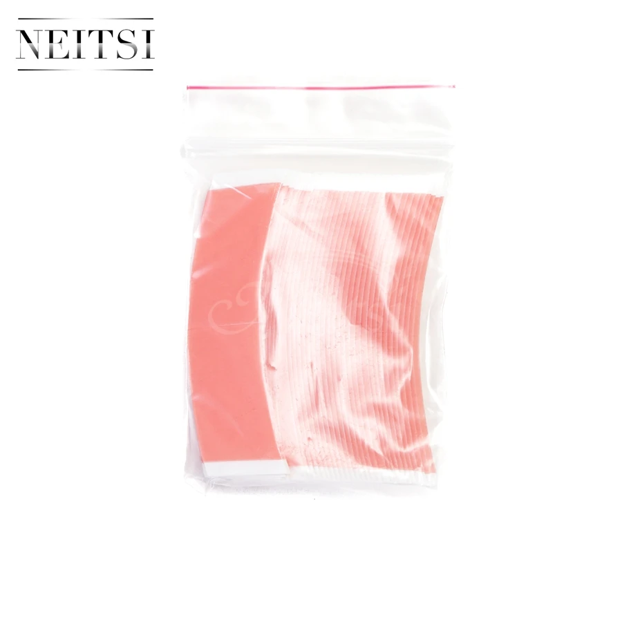 Neitsi 36pcs/bag C Contour Duo-TAC Hair Tape Strips Adhesive Double Side Medical Tape For Lace Wigs & Toupees Fast Shipping