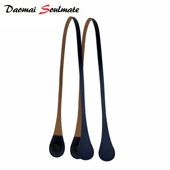 

85cm Solid Flat Pu Faux Leather shoulder Handles straps for O Bag Obag EVA handbag hand bag Accessories