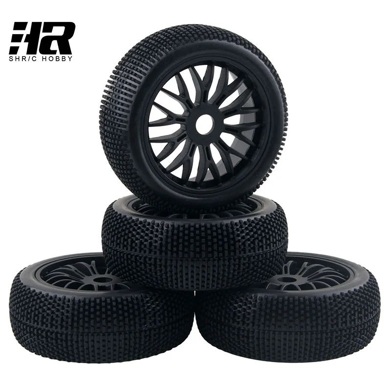 RC car 1/8 wheel 17mm Hex Hub Off Road Car Tires Set Tyres & Wheel Rim