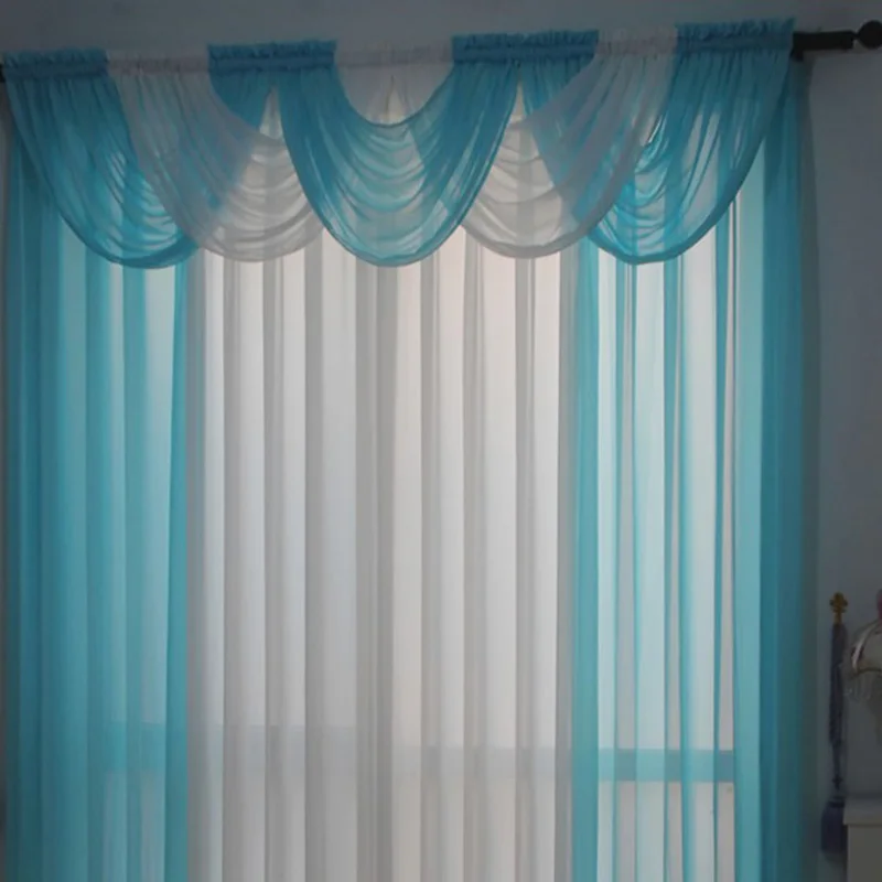 Занавеска водопад на кухню для гостиной|tulle cortina|room curtainsbrand curtains |