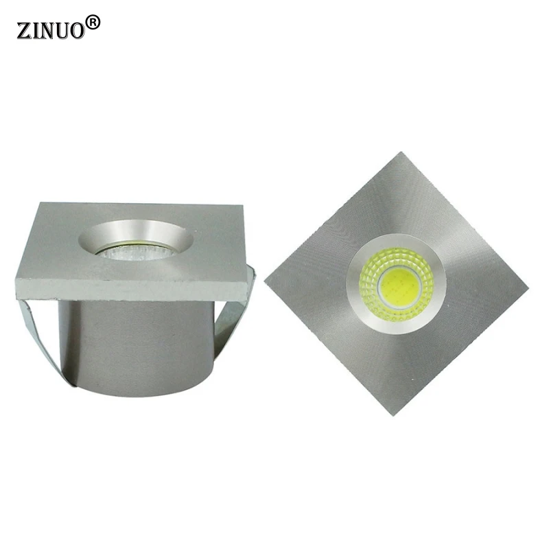 

ZINUO 10pcs/Lot Mini COB 3W Led Downlight Led Recessed Cabinet Spot light Jewelry exhibition Display Counter lamp AC110V 220V