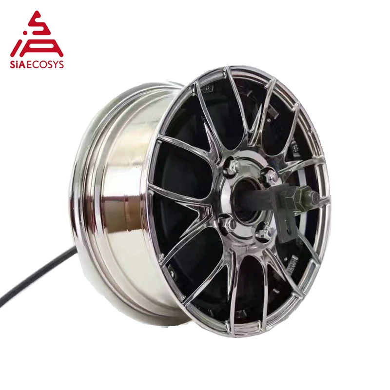 Flash Deal Powerful New Version QS Motor 5KW 260 V4 Brushless DC Single Shaft E-Car In-Wheel Hub Motor 4