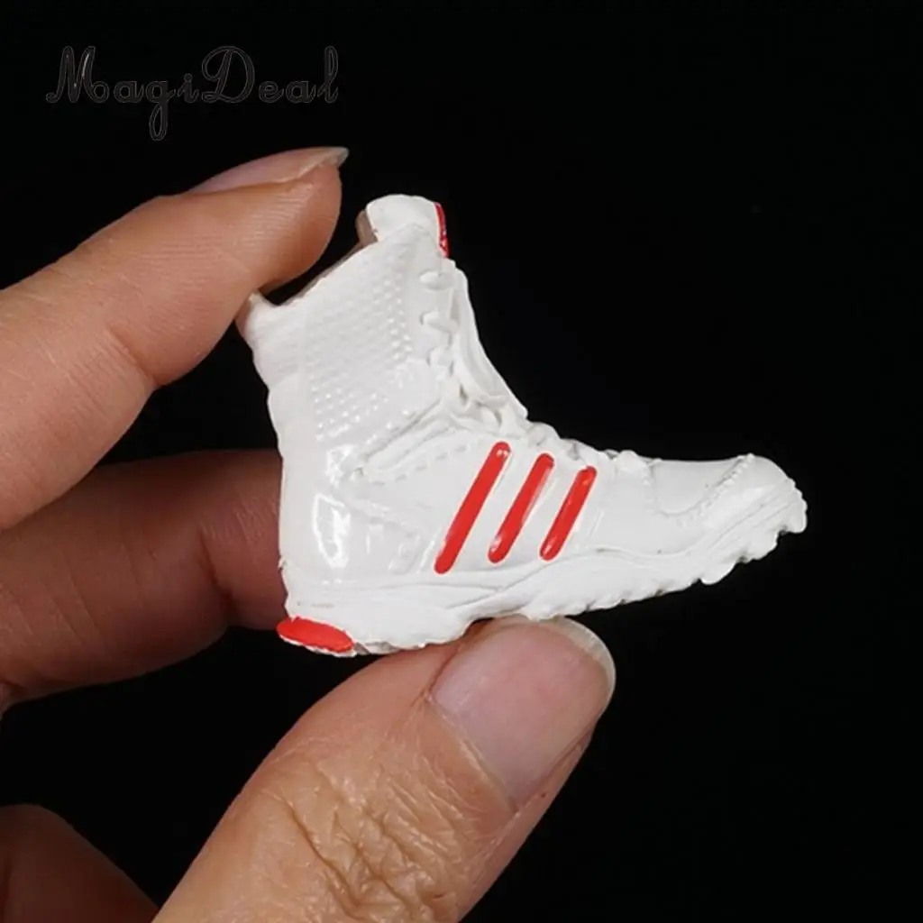MagiDeal 1/6 Scale Shoes Model Combat Tactical Boots for 12 Inch Female Soldier Body Action Figure Accessories 5Colors