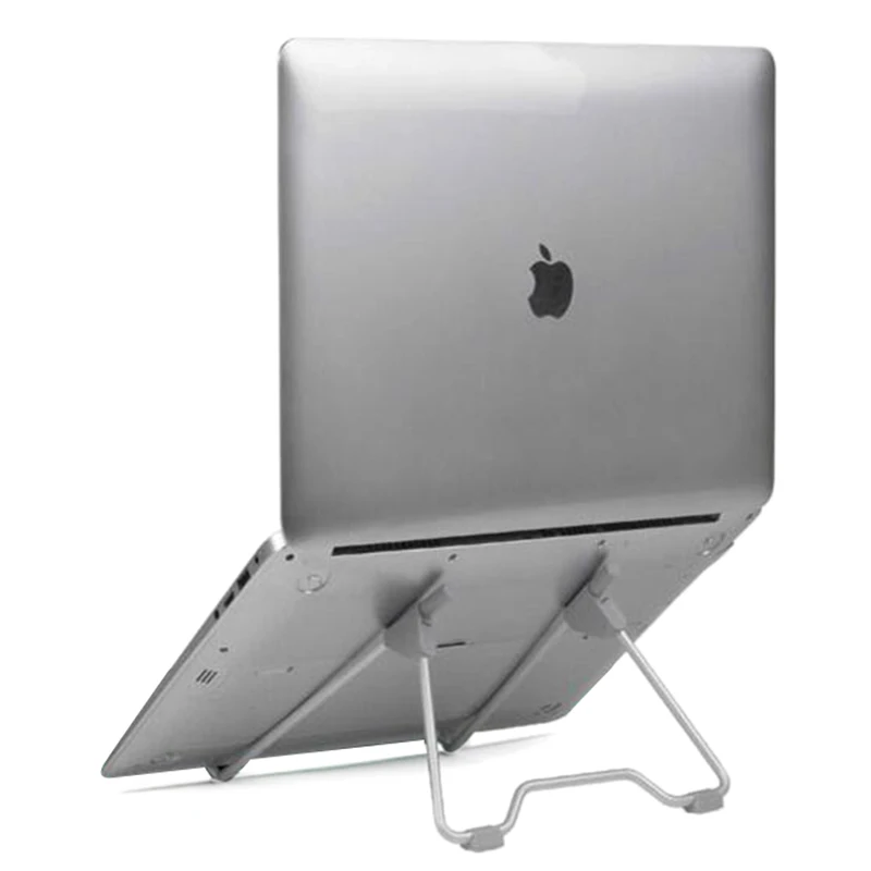 

Multifunction Folding Portable Laptop / tablet PC Stand Adjustable Notebook Stand Universal Metal Bracket, Gray